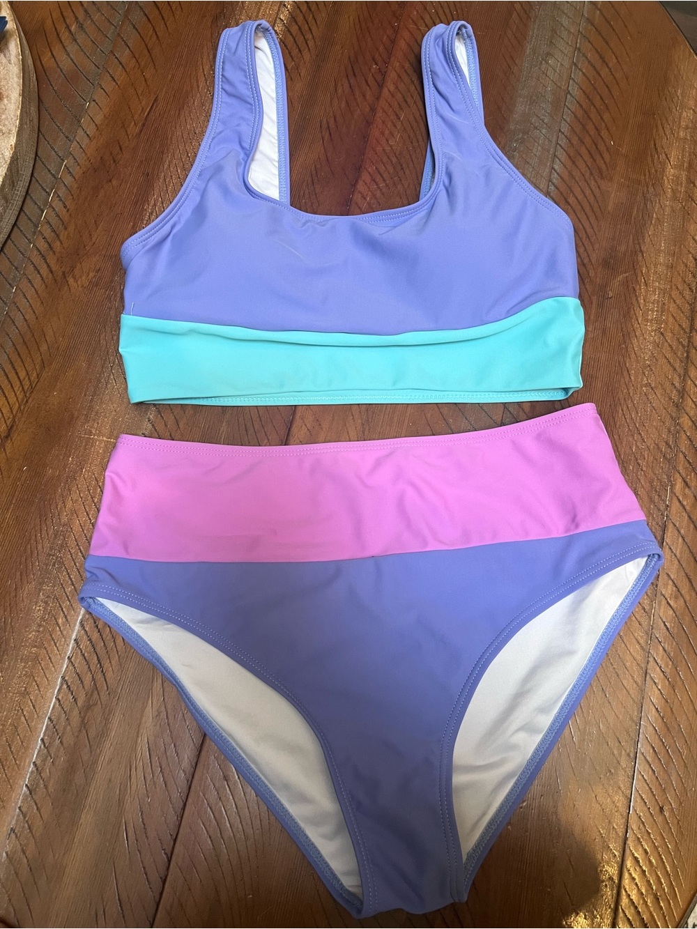 High-Waisted Full Coverage Bikini Set - Picture 2 of 7
